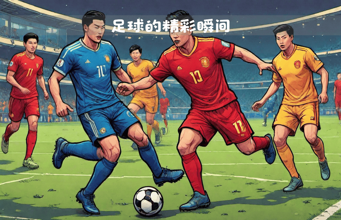 精彩足球对决现场热情高涨，球员奋力争胜的简单介绍