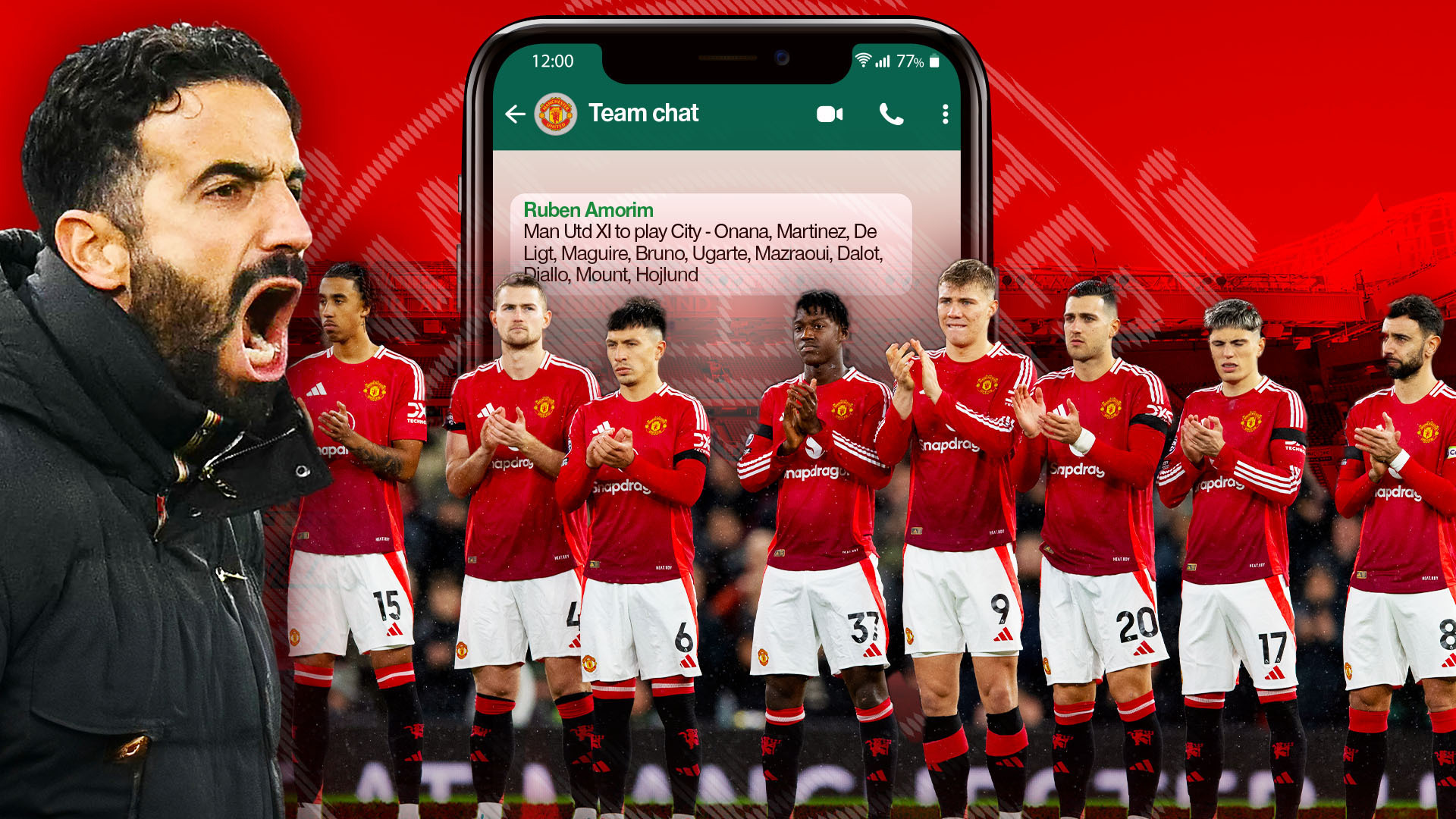 曼城重伤倒地，曼联全队围拢祈祷，场面感人